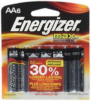Energizer Max AA Batteries - 6 Pack