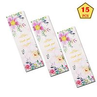 Treat Box Rectangle Gift Wrapping Paper Boxes Party Supplies, Wedding Favors, Christmas Gift Box Cookie Gift Boxes 15-Pack (B)