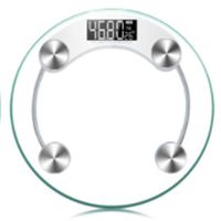 CAD Rechargeable Electronic Scale, 0.2kg, Thick Glass, 33cm Large Scale, Two Decimal Display, Power Display, Room Temperature Test (180kg)