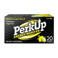 PerkUp Energy Booster (Lemon Lime Burst, 20) - A healthy alternative to energy drinks. Natural caffeine from green coffee bean with vitamins for energy. No sugar and no crash.