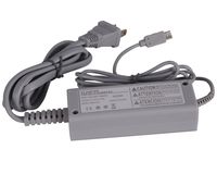 Runflory AC Power Charging Supply Adapter Charger Cord Cable for Nintendo Wii U Gamepad Remote Controller - US Plug Version