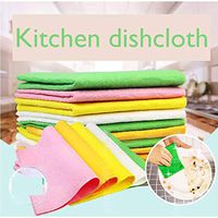 Etuoji 2pcs Dish Cloth Eco-Friendly Absorbent Dish Cleaning Towels Cleaning Cloths