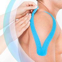 Medical Garde Kinesiology Tape for Athletes, Professionals, Everyday Use (Blue)