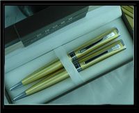 Cross Limited Edition Sage Goldish Honey Pen and Pencil Set