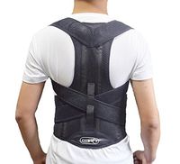Adjustable and Easy to Wear Shoulder Posture Corrector. Improve Your Bad Posture, Upper Back, Shoulder Alignments. Clavicle Support Brace for Men/Women (XL)