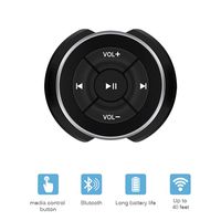 Bluetooth Audio Adapter, DDSKY Car Bluetooth Media Button Audio Steering Wheel Remote Control, Music Audio Adapter Controller Switch for iOS Android Devices