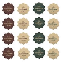 IMagicoo 240 Lovely Cute "Handmade" Label Seal Sticker Handmade Baked Envelope Label Decorative Sticker (Style-10(4x4cm))