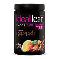 IdealLean BCAA for Women ‐ Amino Acids for Women | Maximize Fat Burn & Lean Muscle Growth | Aids Weight Loss | Post Workout Recovery Drink | 0 Calories, 0 Sugars, 0 Carbs | Peach Lemonade | 12 oz.