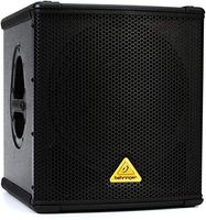 BEHRINGER B1200D-PRO High-Performance Active 500-Watt 12" Pa Subwoofer with Built- in Stereo Crossover, Black