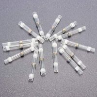 50 pcs Heat Shrink 24-26Gauge GA AWG Solder Seal Wire Connectors Terminal Set Kit