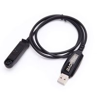 for BAOFENG BF-A58 UV-9R USB Programming Cable with CD Driver Waterproof for BAOFENG UV-XR UV 9R BF A58 Walkie Talkie