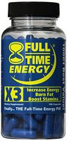 Full-Time Energy X3-100 Capsules - Increase Energy Burn Fat Boost Stamina - Best Natural Energy Booster Fat Burner Supplements Stamina Enhancer - Weight Loss Diet Pill Lose Weight for Men and Women