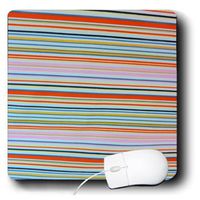 3dRose LLC 8 x 8 x 0.25 Inches Striped Right Mouse Pad (mp_16850_1)