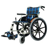 HAMIMI Wheelchair Old Man Power Trolley Light Transport Folding Wheelchair Aluminum Alloy Puncture Collision Carrying Wheelchair Portable Travel Chair Mobility Wheelchai