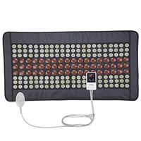 UTK Far Infrared Heating Pad for Full Back 21"x38" [FSA or HSA Eligible] Dense 132 Jade and 54 Tourmaline Stones Matrix 160 Watt Fast Heat Up [Model Medium Plus]
