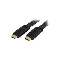 2KT8185 - StarTech.com 15 ft Flat High Speed HDMI Cable with Ethernet - HDMI - M/M