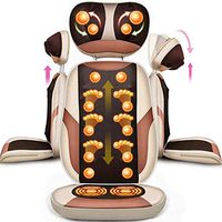 OUPAI Back Massagers Back and Neck Seat Cushion Massager Chair,With 38 Massage head, with Soothing Heat Function, Rolling, Kneading & Vibration - Full Back and Shoulder Deep Tissue to Relieve Muscle P