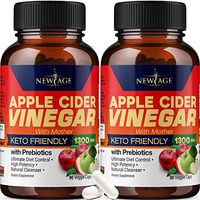 (2-Pack) Apple Cider Vinegar w/Mother Capsules (180 Capsules | 1300 mg) with Prebiotics, Cayenne Pepper to Support Weight Goals, Cleanse, Control Appetite, Bloating Relief