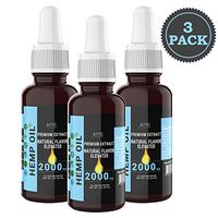 (6000mg) Premium Hemp Oil Anxiety Relief Muscle Pain Relief Natural Calm 3oz Made in USA by âme d’Essence (Set of 3)