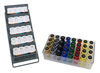 CanDo 10-3840 Digi-Flex Multi Small Clinic Pack, Deluxe, 5 Bases Plus 32 Button Sets in Case with Rack