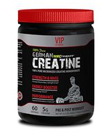 Bodybuilding Supplements for Men Maximum Strength - German CREATINE CREAPURE - Creatine Workout Powder - 1 Can 300g (60 Servings)