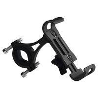 Bike Accessories,Dartphew 1Pcs [ Bicycle Holder Handle Phone Mount Handlebar Holder Extender ] - Used for 4.0''-6.0''cell phones - Aluminum alloy(Durable) (Black)