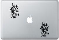 All Time Low FlashDecals0902 Set Of Two (2x) , Decal , Sticker , Laptop , Ipad , Car , Truck