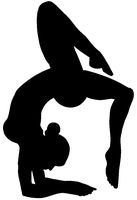 hBARSCI Yoga Pose Vinyl Decal - 5 Inches - for Cars, Trucks, Windows, Laptops, Tablets, Outdoor-Grade 2.5mil Thick Vinyl - Black