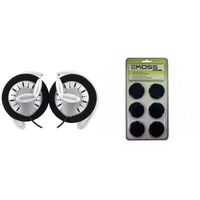 Koss KSC75 Portable Stereophone Headphones & Portable Replacement Cushions