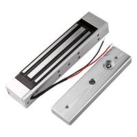 HFeng Waterproof Electric 180KG Magnetic Lock DC12V Electromagnetic Locks Kit for Security Access Control System Glass/Wooden/Metal Door (350lbs)