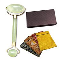 LywHOME Mother's Day Gift Portable Beauty Healthy Slimming Tool Facial Face Massager，Skin Care Massager for Facial Rejuvenation, Anti-Aging, Wrinkles Removal, Skin Rejuvenation，Jade Self Facial