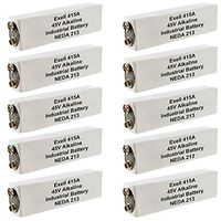 10pc Exell 415A Alkaline 45V Battery NEDA 213, 30F20, BLR102