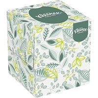 Kleenex Naturals Premium Facial Tissue, 95 Sheets Per Cube