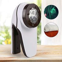 At27clekca Sweater Shaver USB Rechargeable Best Fuzz Pill Bobble Remover for Fabric Fleece Curtains Clothes Black + White