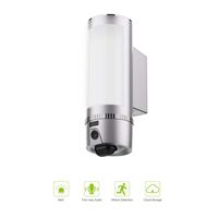 FREECAM Floodlight Camera 1080P AI Wireless WiFi Security Camera with PIR Motion Detection HD Live Streaming, 2 Way Talk and Siren Alarm, Bulit-in 16GB SD Card Support Cloud Storage L900SL (Large)