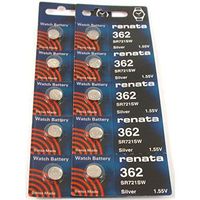 #362 Renata Watch Batteries 10Pcs