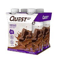 Quest Nutrition Ready to Drink Chocolate Protein Shake, High Protein, Low Carb, Gluten Free, Keto Friendly, 12Count