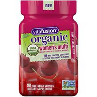 Vitafusion Organic Women’s Gummy Multivitamin, 90 Count - Non-GMO, Gluten-Free, No Gelatin, No HFCS