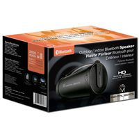 Jaras 2Rock HD Portable Bluetooth Speaker Indoor Outdoor 2.1 Hi-Fi Cylinder Loud Speaker Supports USB/SD/AUX Inputs FM Radio, 4" Sub + Built in Rechargeable Battery Power Bank 2600mah Charge Devices