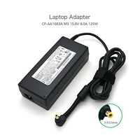 15.6V 8A 125W 5.52.5mm CF-AA1683A M3 CF-AA5803A M2 Laptop AC Adapter ADP-120ZB BB PA-1121-04 Laptop Charger Compatible for PanasonicToughbook M1 M2 M3 M4 M5 M6