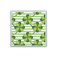 Contact Lens Box Holder Container Case Storage Eyecare Kit -Green Clover