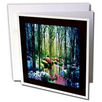 3dRose Tranquil Nature - Greeting Cards, 6 x 6 inches, set of 12 (gc_14959_2)