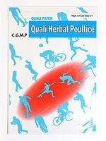 Quali Herbal Poultice Pain Relief Patch Muscle Pain Joint Pain Shoulder Pain Long Lasting Pain Patch 3 Sheets Per Pack