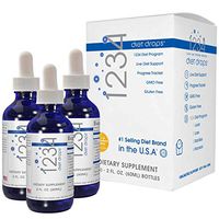 Creative Bioscience 1234 Diet Drops (3 Pack) - Weight Loss Drops - Original Amino Complex - Keto Diet - Intermitted Fasting - 1234 Diet Plan, 2 Fl Oz (3 Pack)