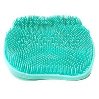 Tenrry Pregnant Women Foot Scrubber Without Bending Shower Massager Cleaner Feet Cleaning Brush