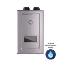 Rheem ECOH200DVRHLN Performance Platinum 11 GPM Natural Gas High Eff Indoor Tankless Water Heater with Recirculation and Leak Protection