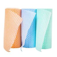 Reusable Cleaning Wipe, Household &Kitchen Towels,Disposable Cleaning Cloth, Dish Cloth Dish Towels Dish Rags Reusable Kitchen Paper Towels, Wash Towels 50 Pcs/roll(3 Roll)