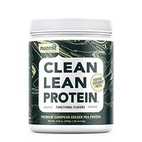 Nuzest Clean Lean Protein Functionals - Premium Vegan Protein Powder, Coffee Coconut MCTs, 17.6 oz