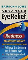 Bausch & Lomb Advanced Eye Relief Maximum Redness Reliver, 0.5-Ounce Bottles (Pack of 6)