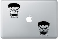Hulk 02 ArcDecals78602055 Set Of Two (2x) , Decal , Sticker , Laptop , Ipad , Car , Truck